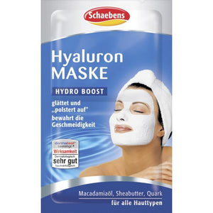 Schaebens, Hyaluron Maske 10 ml, 2 x 5 ml